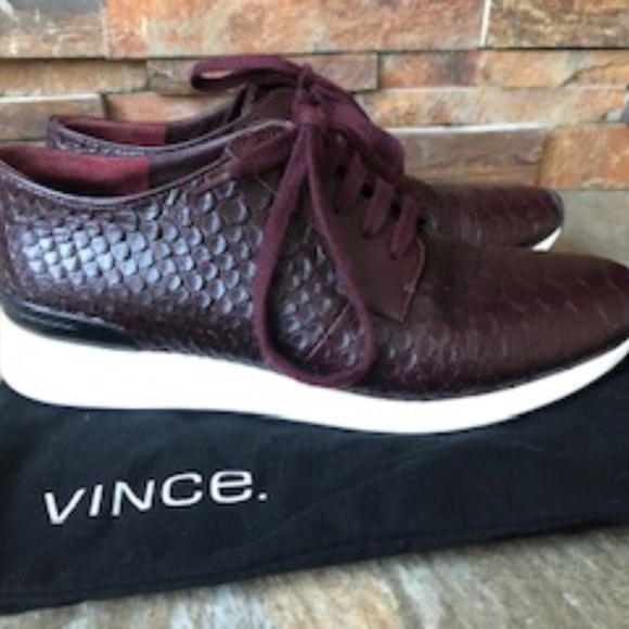 vince vidra ankle high sneaker